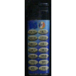 BRIQUET : CONVERTIBLE EURO (2 VISIONS EN BOUGEANT LE BRIQUET)