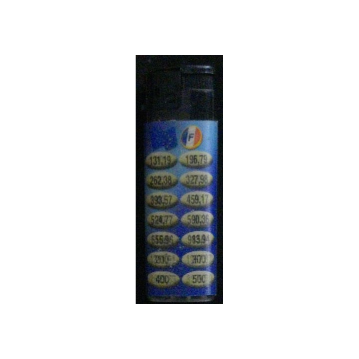 BRIQUET : CONVERTIBLE EURO (2 VISIONS EN BOUGEANT LE BRIQUET)