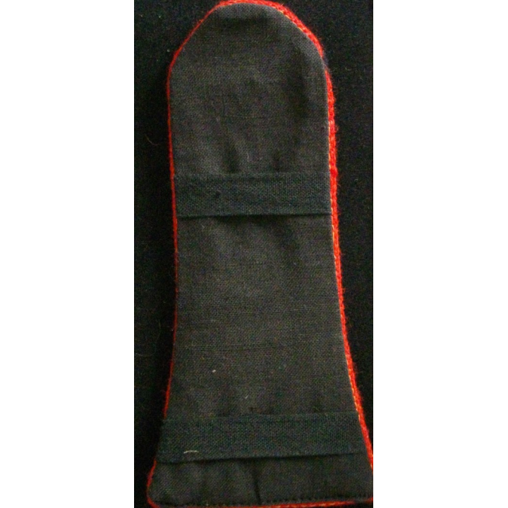 ÉPAULETTE DE SOLDAT A LISERET ROUGE (vendu à l'unité)