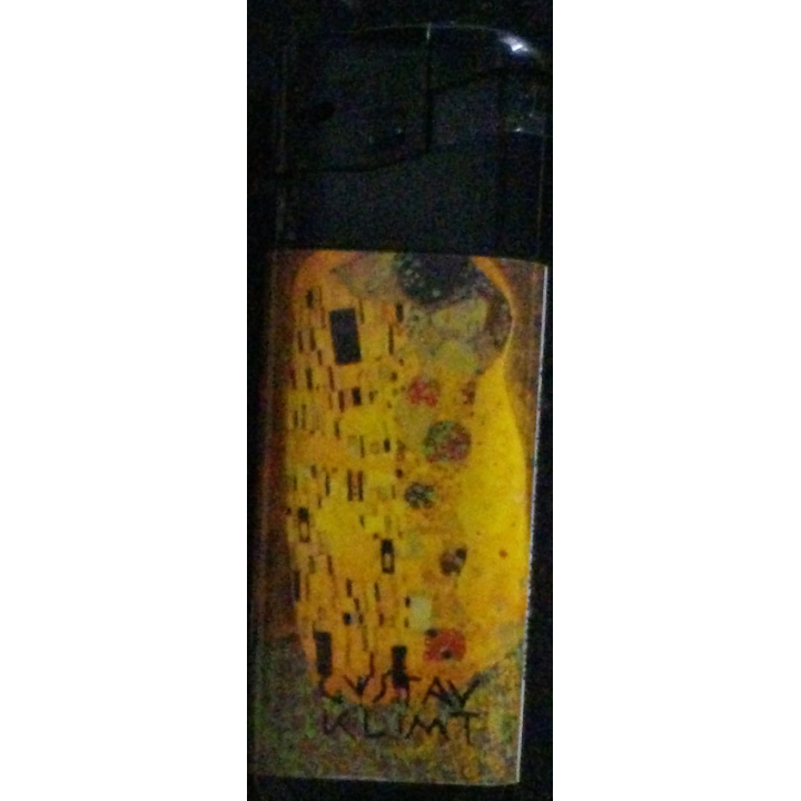 BRIQUET : GUSTAV KLIMT THE KISS 1907/08 N°1/5 (USAGÉ)