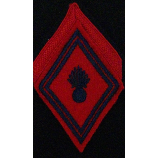 LOSANGE DE BRAS MODÈLE 45 : 1°CLASSE PDL ARTILLERIE