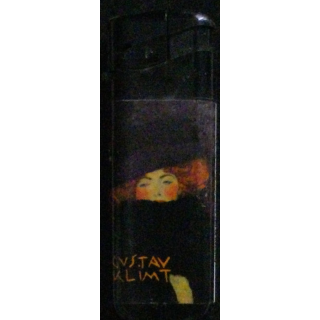 BRIQUET : GUSTAV KLIMT THE VIOLET HAT 1909 N°1/3 (USAGÉ)