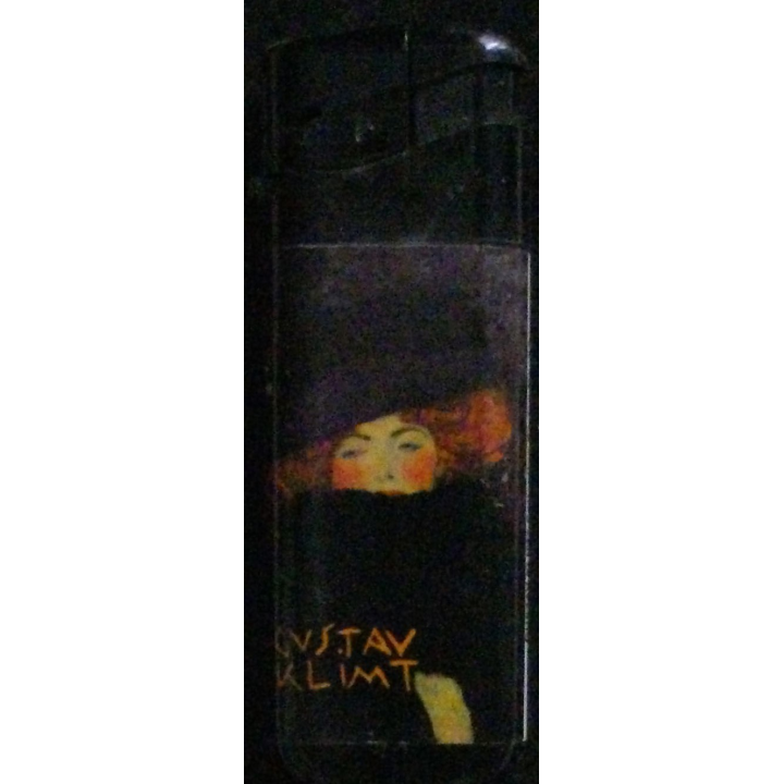 BRIQUET : GUSTAV KLIMT THE VIOLET HAT 1909 N°1/3 (USAGÉ)