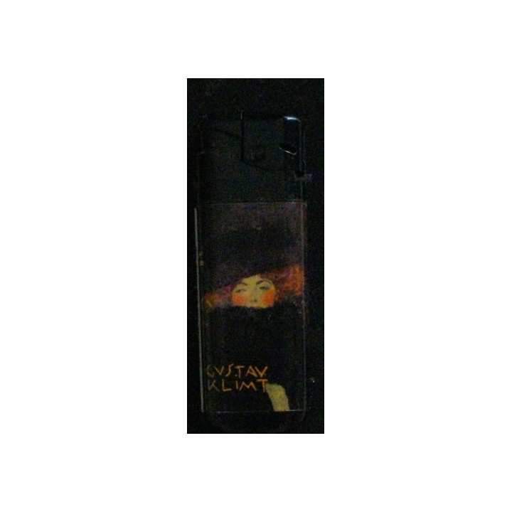 BRIQUET : GUSTAV KLIMT THE VIOLET HAT 1909 N°1/3 (USAGÉ)