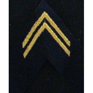 Galon doré de tissu de calot de Lieutenant 