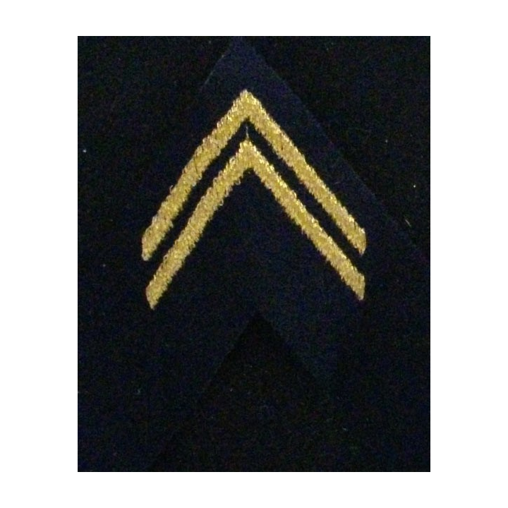 Galon doré de tissu de calot de Lieutenant 