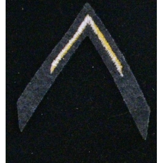 Galon doréé de tissu de calot de Sous-Lieutenant
