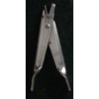 PINCE PMU : EN MÉTAL MODÈLE DÉPOSÉ R 75 (HAUTEUR 7,5 cm)