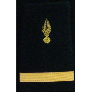 FOURREAU DE SOUS LIEUTENANT DU CORPS DES EXPERTS