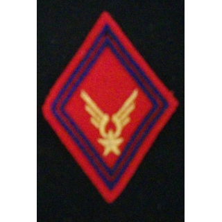 LOSANGE DE BRAS MODÈLE 45 : RÉGIMENT DE L'ALAT ARTILLERIE CADRE