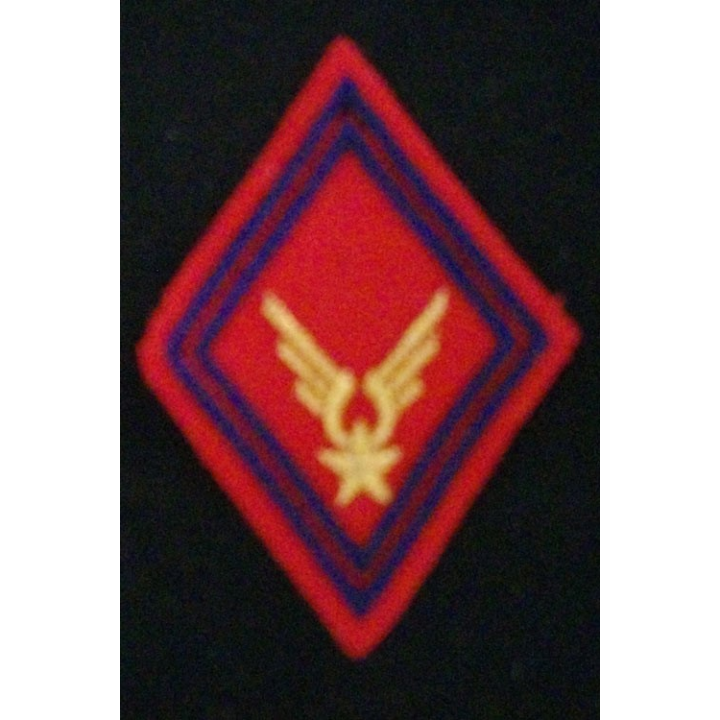 LOSANGE DE BRAS MODÈLE 45 : RÉGIMENT DE L'ALAT ARTILLERIE CADRE