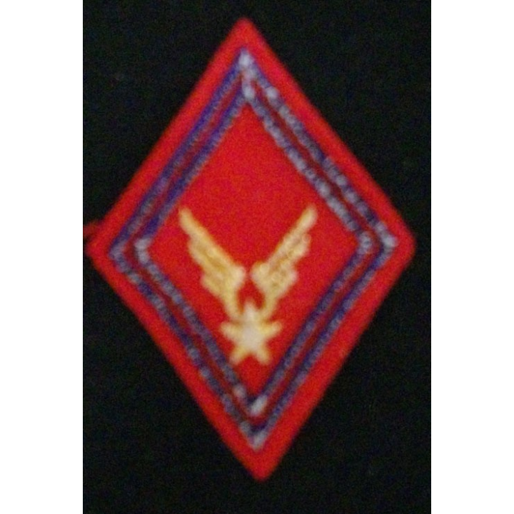 LOSANGE DE BRAS MODÈLE 45 : RÉGIMENT DE L'ALAT ARTILLERIE CADRE