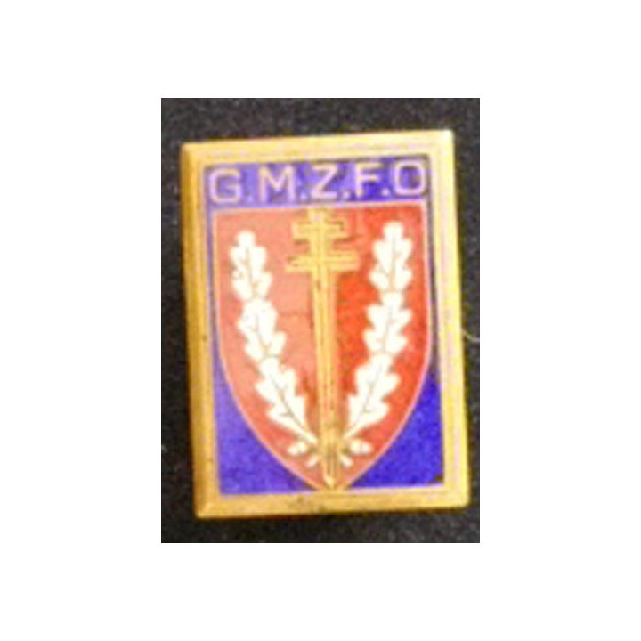 GOUVERNEMENT MILITAIRE ZONE FRANÇAISE D'OCCUPATION