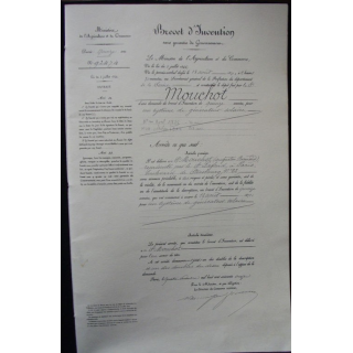 BREVET D'INVENTION DE GÉNÉRATEUR SOLAIRE : MOUCHOT (COPIE)