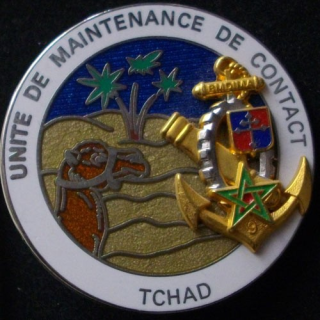 9° DIMA : 9° DIVISION D'INFANTERIE DE MARINE UMC TCHAD TRANSLUCIDE