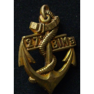 27°BIMA : 27° BATAILLON D'INFANTERIE DE MARINE