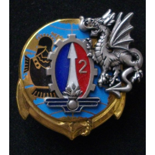 Insigne de la 1° compagnie du 2° régiment de matériel