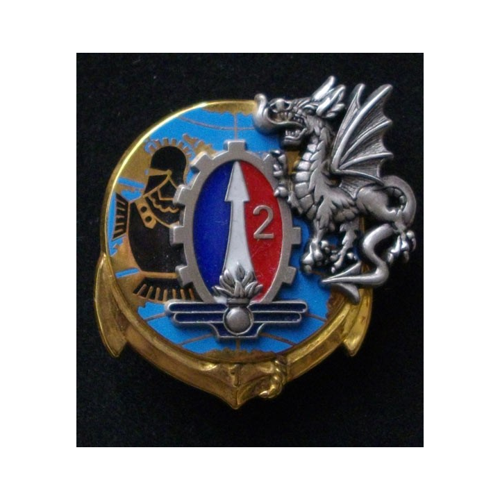 Insigne de la 1° compagnie du 2° régiment de matériel