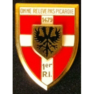 1°RI : 1°RÉGIMENT D'INFANTERIE (BALLARD 2118)