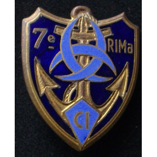 7° RIMA CI compagnie instruction 7° régiment infanterie marine G. 2086