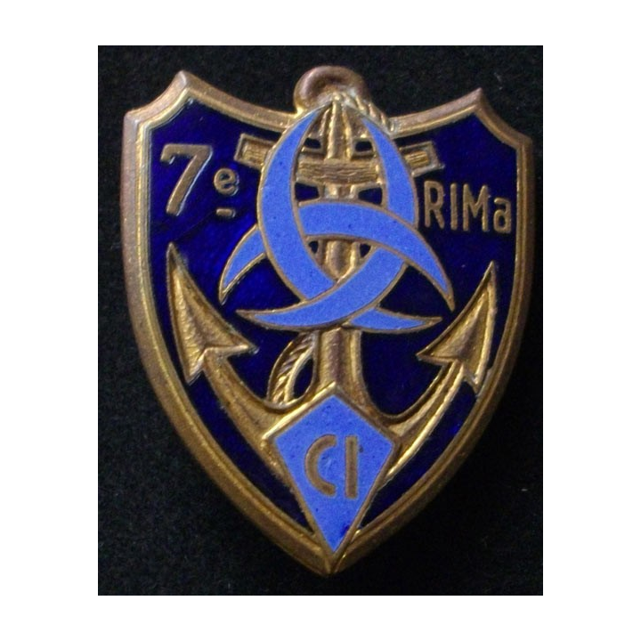 7° RIMA CI compagnie instruction 7° régiment infanterie marine G. 2086