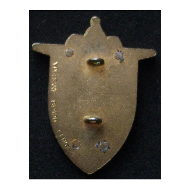 8° RA : 8° RÉGIMENT D'ARTILLERIE AVEC ANCRE ET SIGLE EN RELIEF