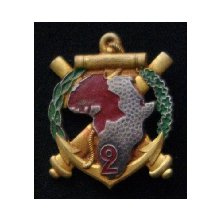2° régiment d'artillerie coloniale de fabrication Drago Béranger peint