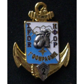 2° RÉGIMENT D'INFANTERIE DE MARINE RIMA 1°CIE BATINF 6 IFOR