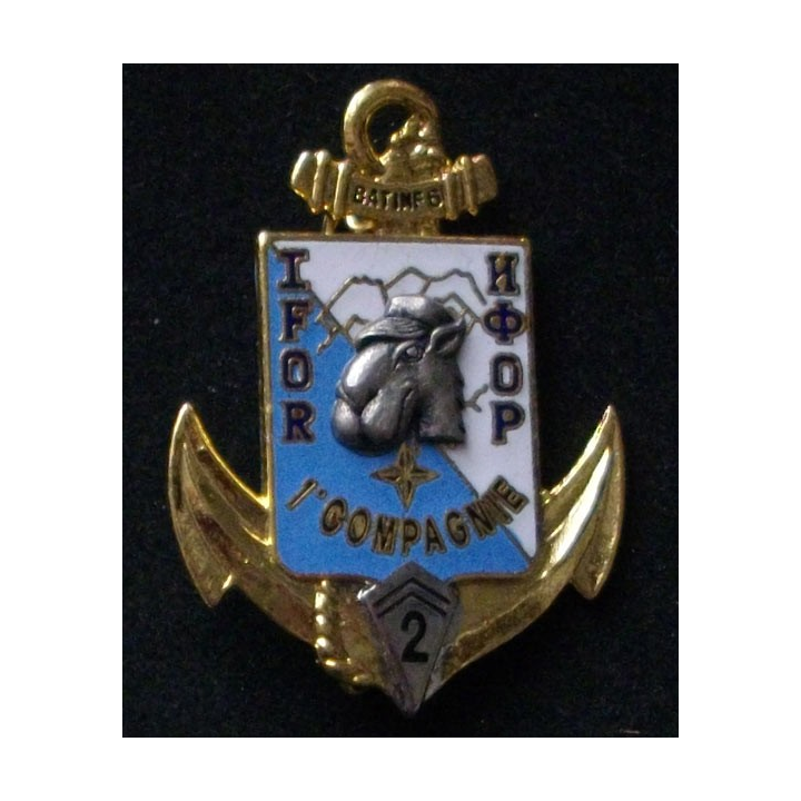 2° RÉGIMENT D'INFANTERIE DE MARINE RIMA 1°CIE BATINF 6 IFOR