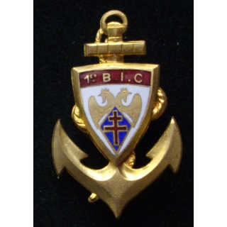 1° DBC : 1° DEMI BRIGADE COLONIALE ÉMAIL