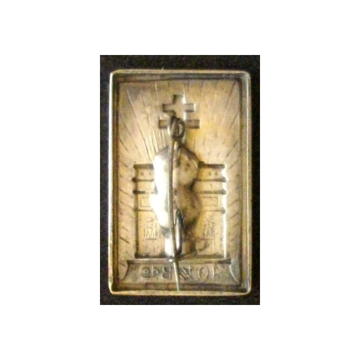 insigne métallique de la 10° demi brigade d'infanterie 