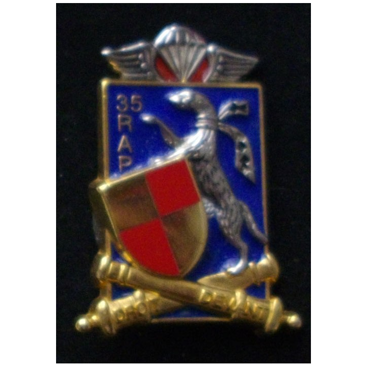 35°RAP : 35°RÉGIMENT D'ARTILLERIE PARACHUTISTE (BOUSSEMART 547)