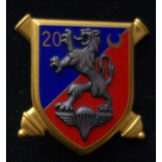 20° RA : 20° RÉGIMENT D'ARTILLERIE (FRAISSE)