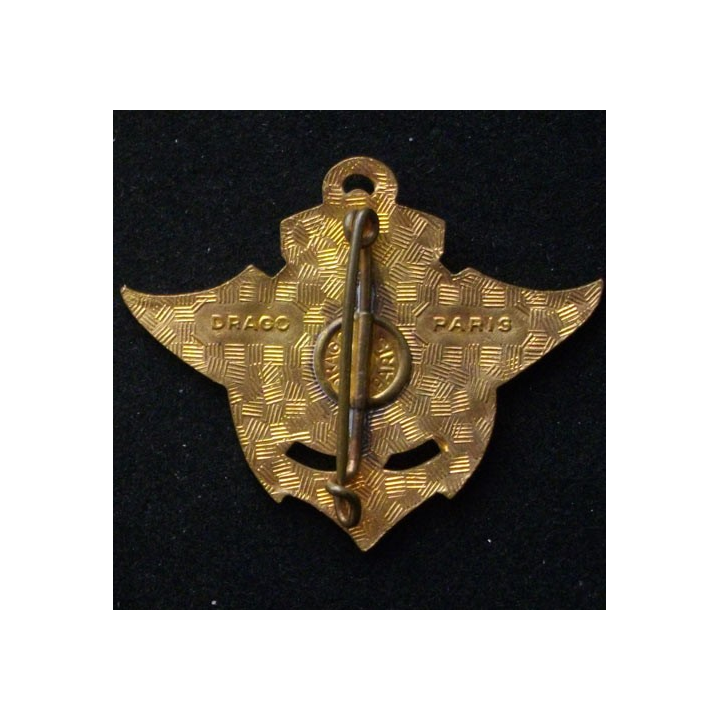4°BCCP : 4°BATAILLON COLONIAL COMMANDOS PARACHUTISTES ÉMAIL