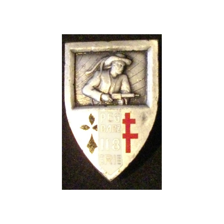 118° RID : 118° RÉGIMENT D'INFANTERIE DIVISIONNAIRE