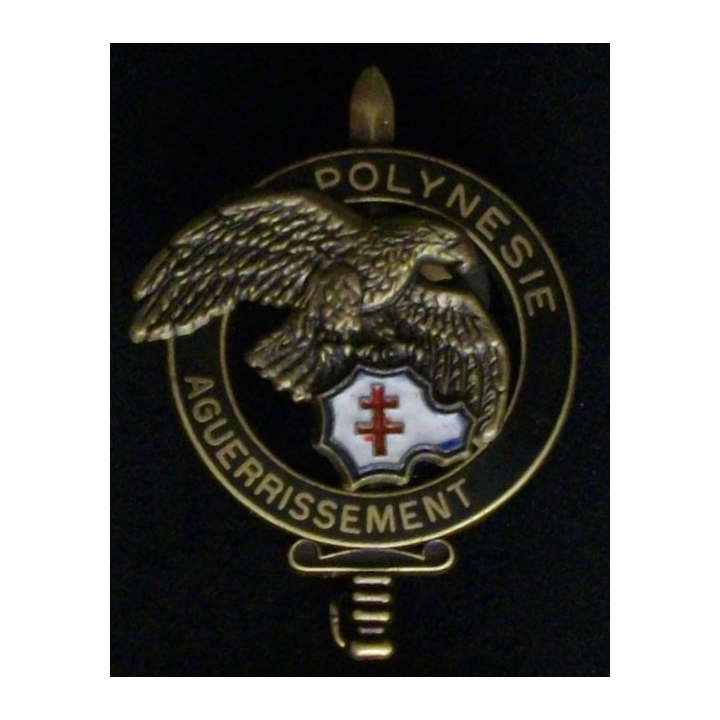 BREVET COMMANDO AGUERRISSEMENT POLYNÉSIE