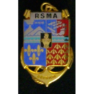 Régiment de service militaire adapté à la Réunion JMM Insignes G. 2482