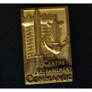 CEC GIVET : insigne du centre d'entrainement commando de Givet de fabrication Boussemart G. 2005