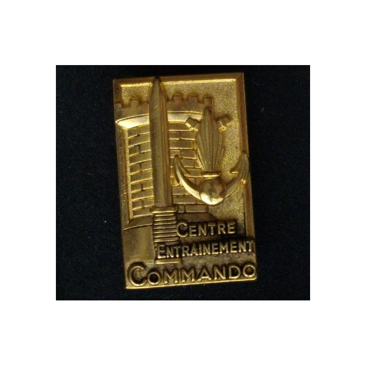 CEC GIVET : insigne du centre d'entrainement commando de Givet de fabrication Boussemart G. 2005