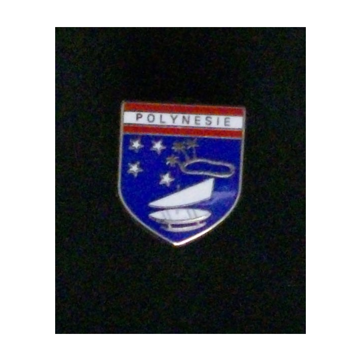 Ecu de la gendarmerie de Polynésie de fabrication Boussemart G. 2328