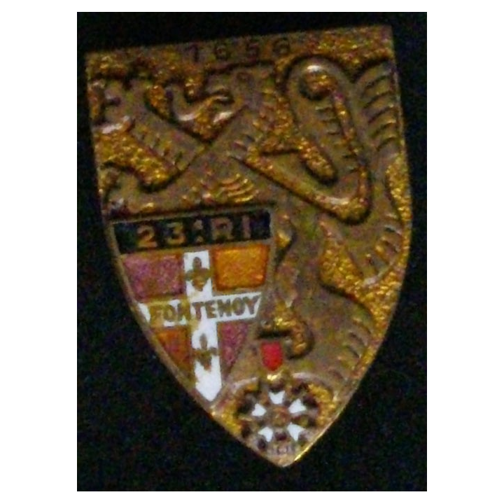 23° RI : 23° RÉGIMENT D'INFANTERIE FONTENOY 1656 (DRAGO)