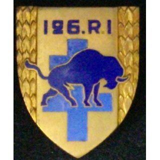 126° RI : 126° RÉGIMENT D'INFANTERIE (BISON BLEU)