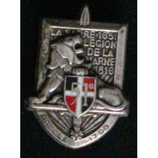 51°RI : 51°RÉGIMENT D'INFANTERIE (D 1138) DOS PLAT