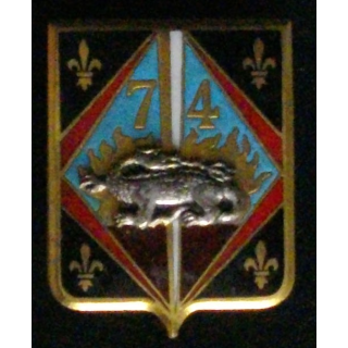 74° RI : 74° RÉGIMENT D'INFANTERIE (DRAGO 1995) ÉMAIL