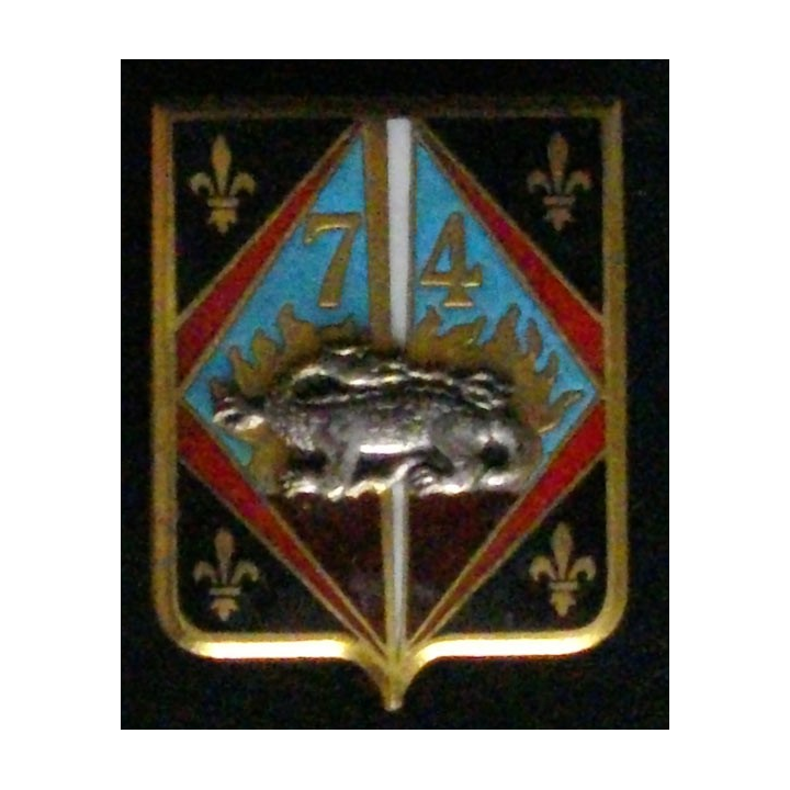74° RI : 74° RÉGIMENT D'INFANTERIE (DRAGO 1995) ÉMAIL