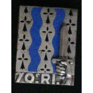 70°RI : 70°RÉGIMENT D'INFANTERIE (DRAGO)