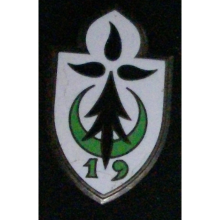 19° division d'Infanterie de fabrication Drago Paris G. 1212 en émail