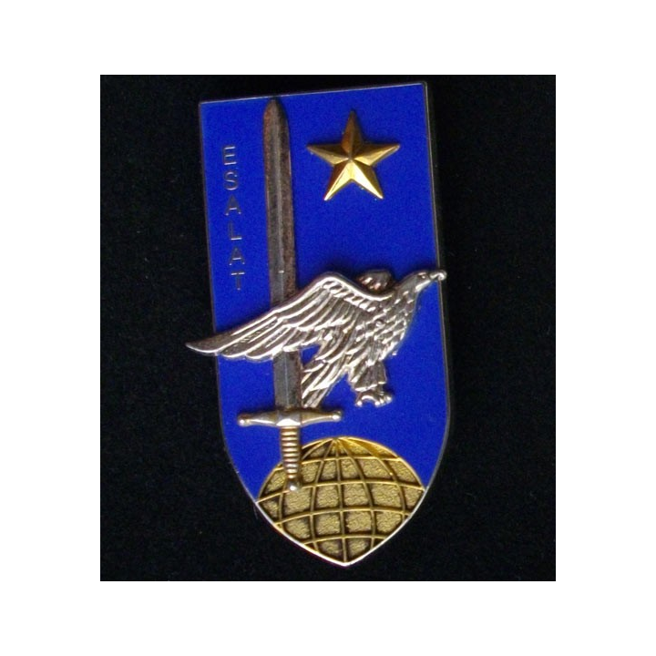 ESALAT : insigne de l'école de spécialisation de l'aviation légère de l'armée de terre de fabrication Boussemart G.3404