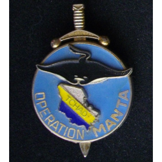 MANTA : OPÉRATION MANTA TYPE 1 (MANQUE ÉMAIL ROUGE)