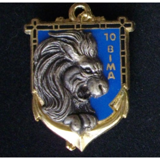 10° bataillon d'infanterie de marine Drago Paris G. 2412 BIMA Lion 